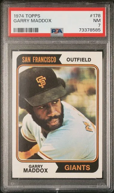 1974 Topps Garry Maddox #178 card image