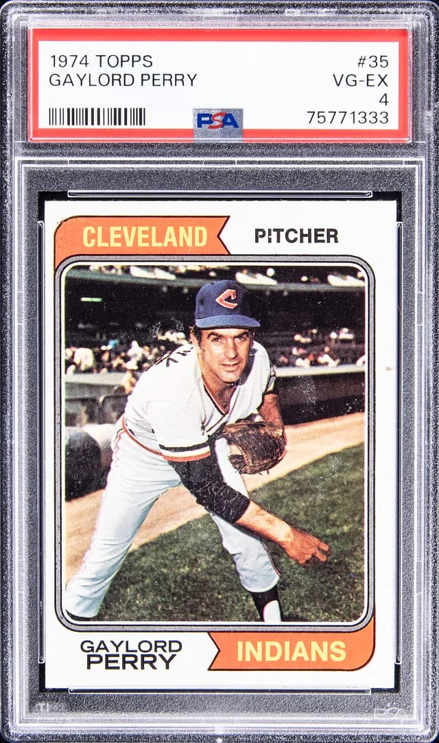 1974 Topps Gaylord Perry #35 card image