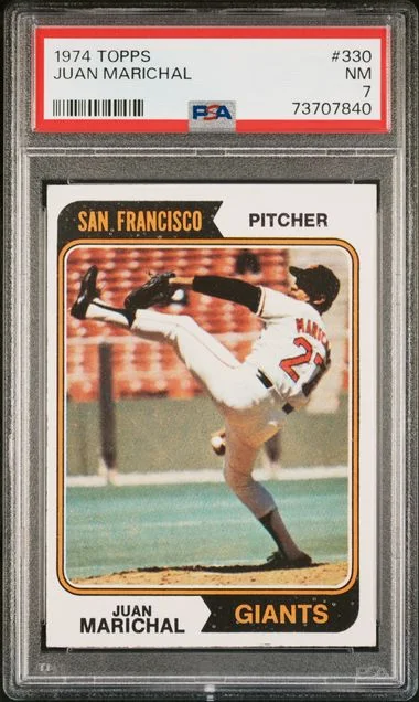 1974 Topps Juan Marichal #330 card image