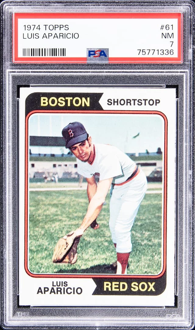 1974 Topps Luis Aparicio #61 card image