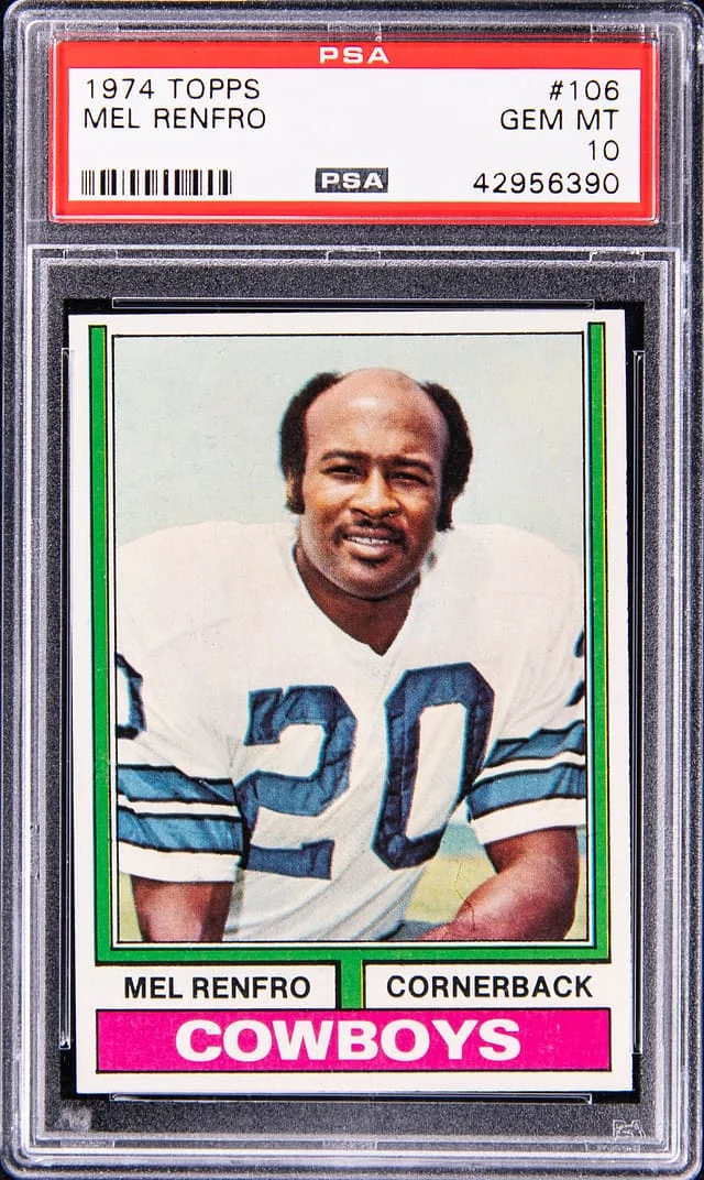 1974 Topps Mel Renfro #106 card image