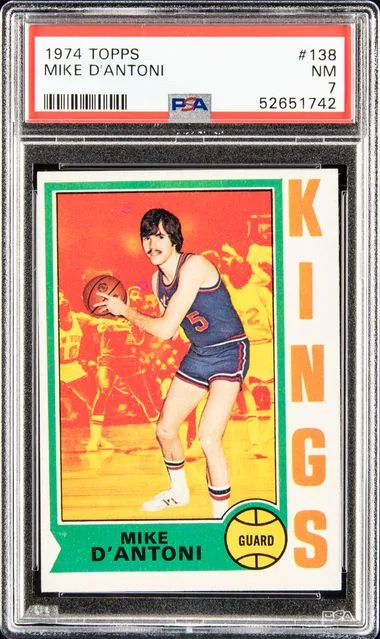 1974 Topps Mike D'Antoni #138 card image