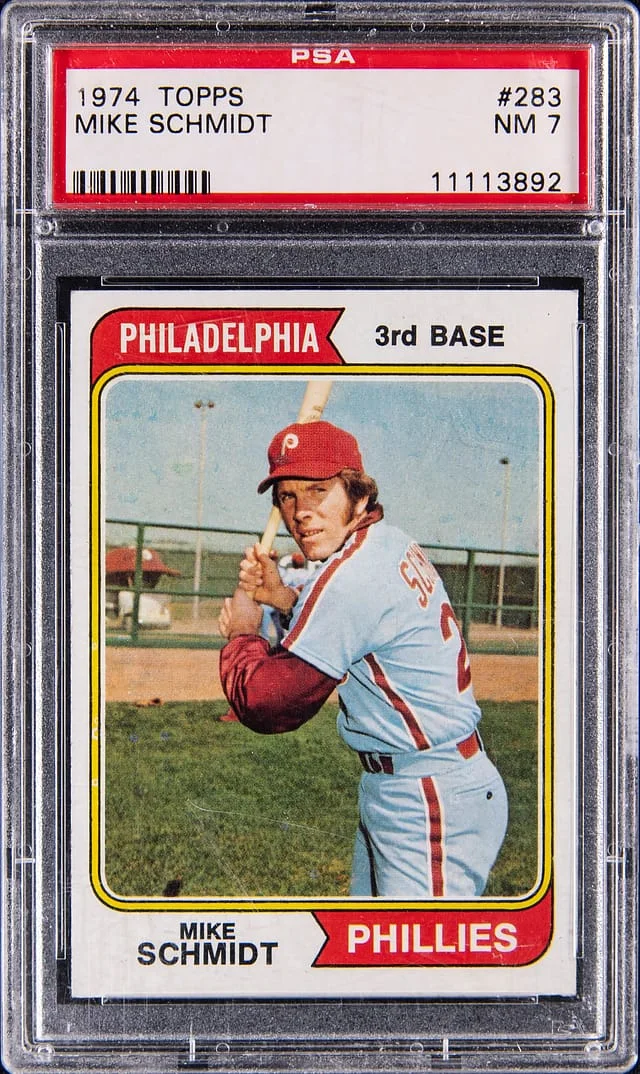 1974 Topps Mike Schmidt #283 card image