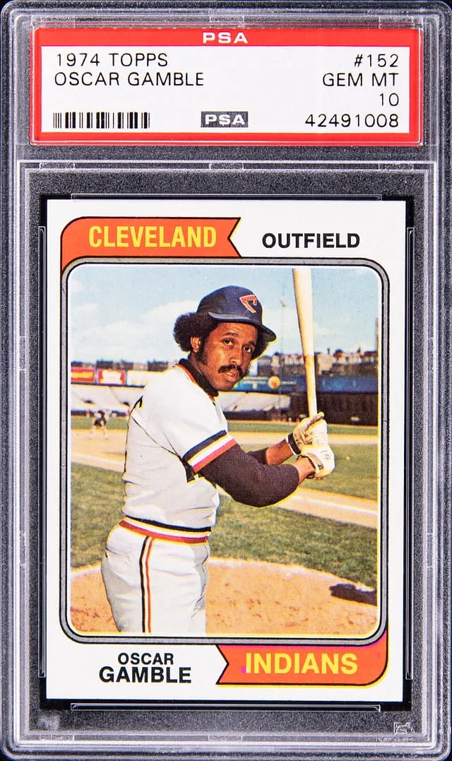 1974 Topps Oscar Gamble #152 card image
