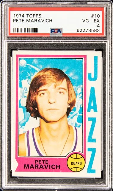 1974 Topps Pete Maravich #10 card image