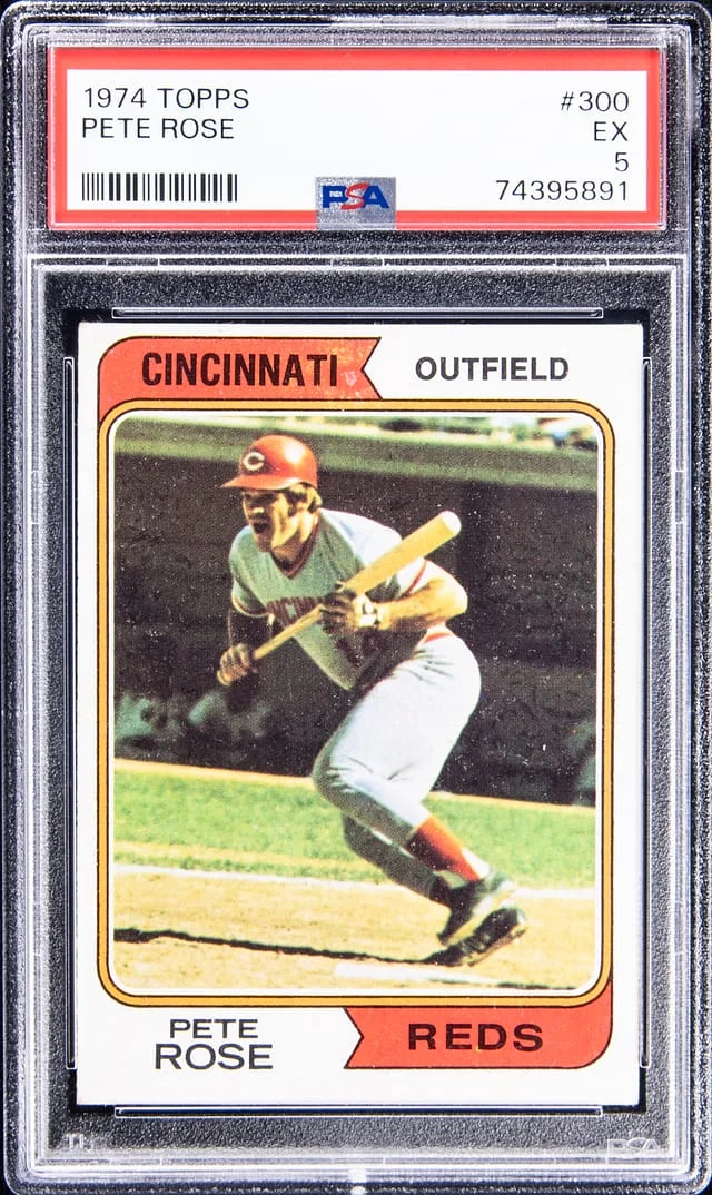 1974 Topps Pete Rose #300 card image