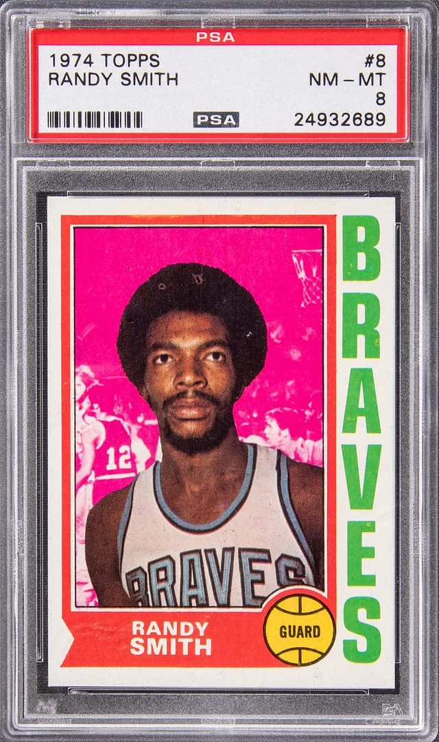 1974 Topps Randy Smith #8 card image