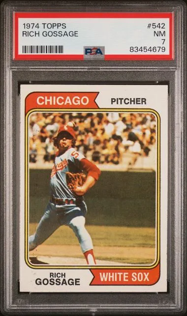 1974 Topps Rich Gossage #542 card image
