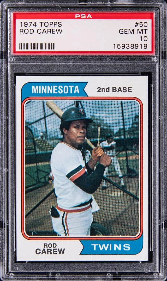 1974 Topps Rod Carew #50 card image