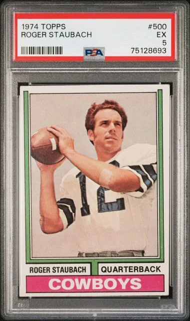 1974 Topps Roger Staubach #500 card image