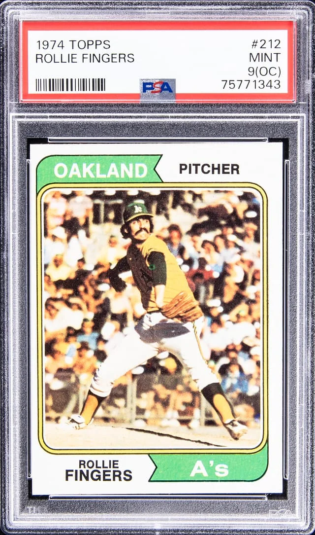 1974 Topps Rollie Fingers #212 card image