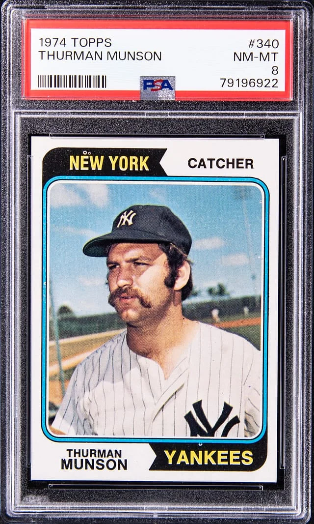 1974 Topps Thurman Munson #340 card image
