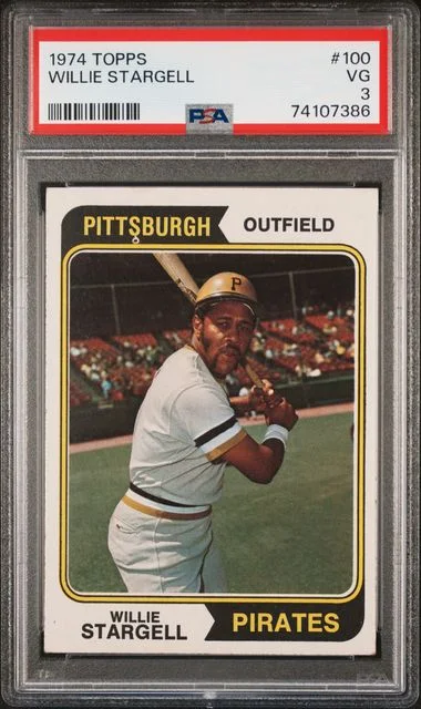 1974 Topps Willie Stargell #100 card image
