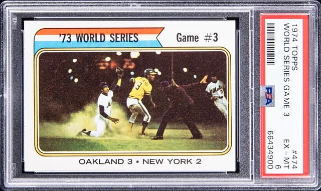 1974 Topps World Series Game 3 #474 card image