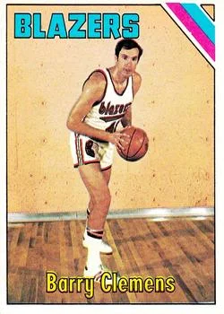 1975-76 Topps Barry Clemens #22 card image