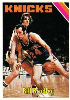1975-76 Topps Bill Bradley #37 card image