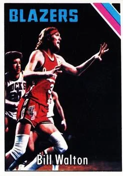 1975-76 Topps Bill Walton #77 card image