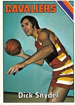 1975-76 Topps Dick Snyder #83 card image