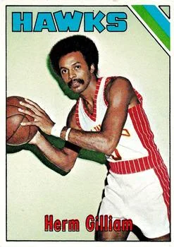 1975-76 Topps Herm Gilliam #43 card image