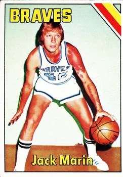 1975-76 Topps Jack Marin #82 card image