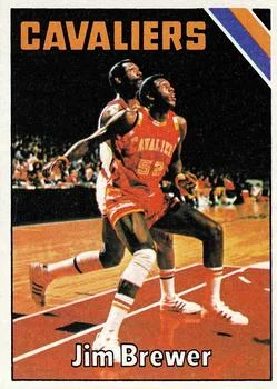1975-76 Topps Jim Brewer #46 card image