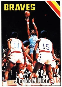 1975-76 Topps Jim McMillian #27 card image