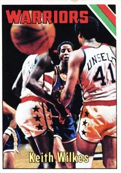1975-76 Topps Keith Wilkes #50 card image