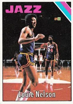1975-76 Topps Louie Nelson #18 card image