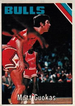 1975-76 Topps Matt Guokas #28 card image