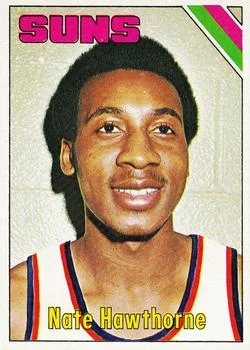1975-76 Topps Nate Hawthorne #57 card image
