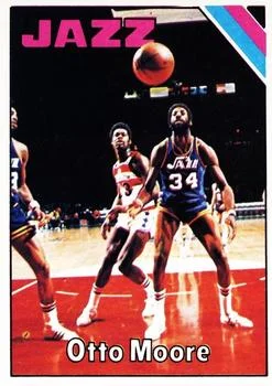 1975-76 Topps Otto Moore #54 card image