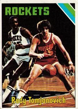 1975-76 Topps Rudy Tomjanovich #70 card image