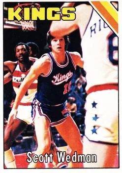 1975-76 Topps Scott Wedman #89 card image