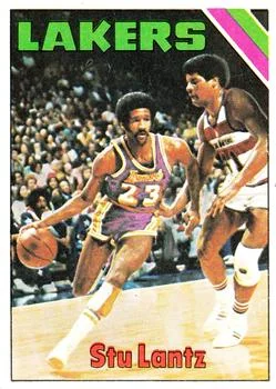 1975-76 Topps Stu Lantz #88 card image