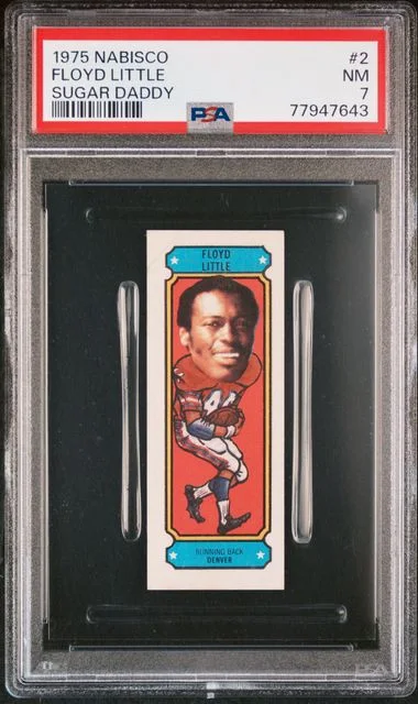1975 Nabisco Sugar Daddy Floyd Little #2 card image