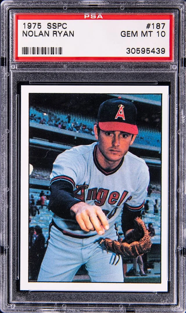 1975 SSPC Baseball Nolan Ryan #187 card image