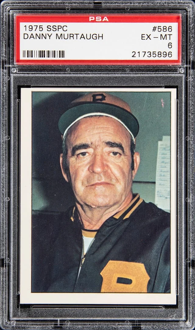 1975 SSPC Danny Murtaugh #586 card image
