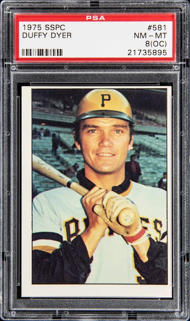 1975 SSPC Duffy Dyer #581 card image