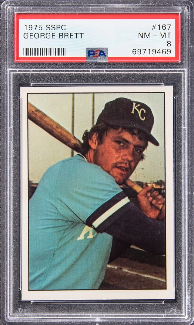 1975 SSPC George Brett #167 card image