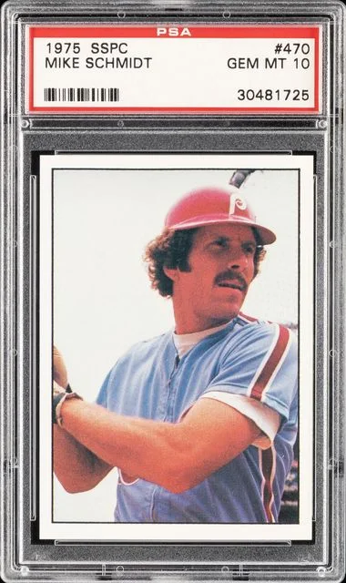 1975 SSPC Mike Schmidt #470 card image