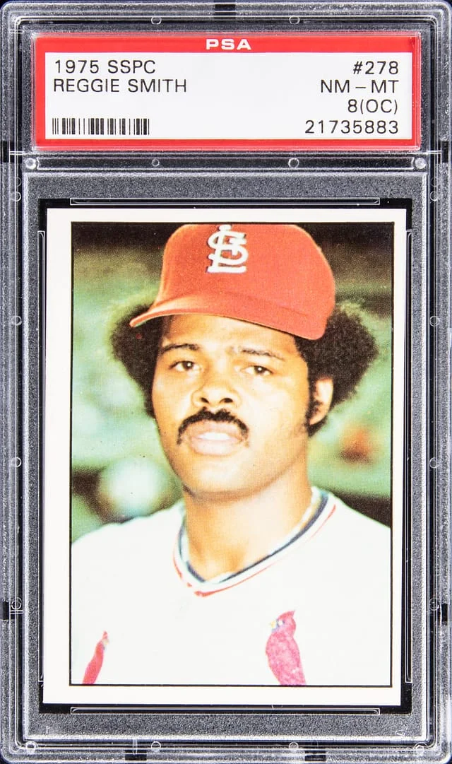 1975 SSPC Reggie Smith #278 card image