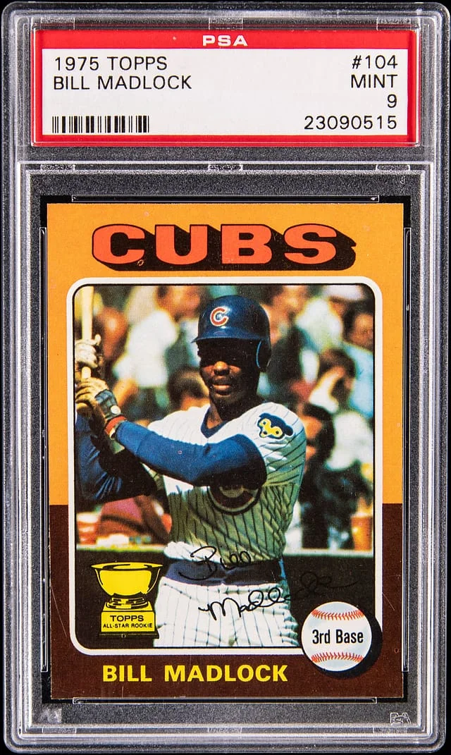 1975 Topps Bill Madlock #104 card image