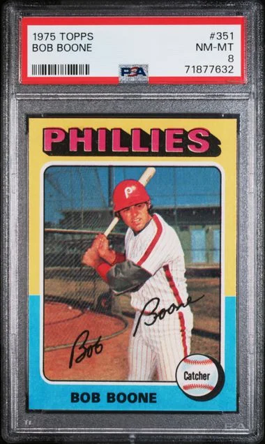 1975 Topps Bob Boone #351 card image