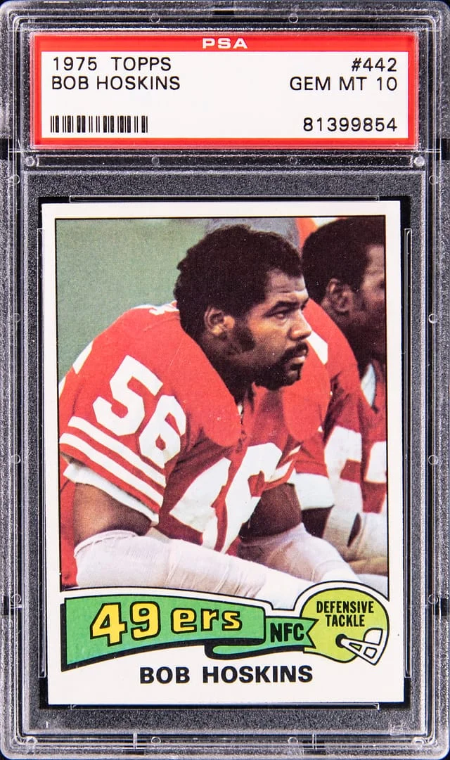 1975 Topps Bob Hoskins #442 card image