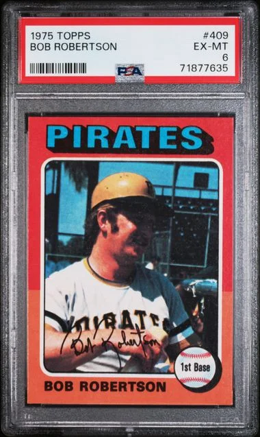 1975 Topps Bob Robertson #409 card image