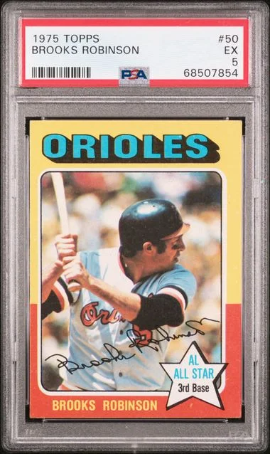 1975 Topps Brooks Robinson #50 card image