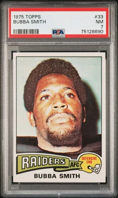 1975 Topps Bubba Smith #33 card image