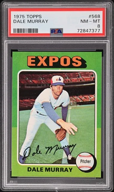 1975 Topps Dale Murray #568 card image