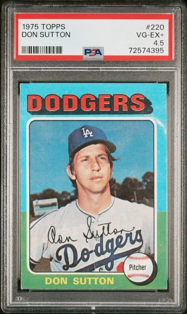 1975 Topps Don Sutton #220 card image