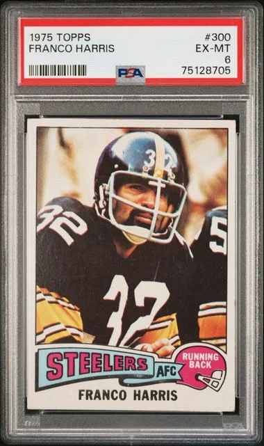 1975 Topps Franco Harris #300 card image